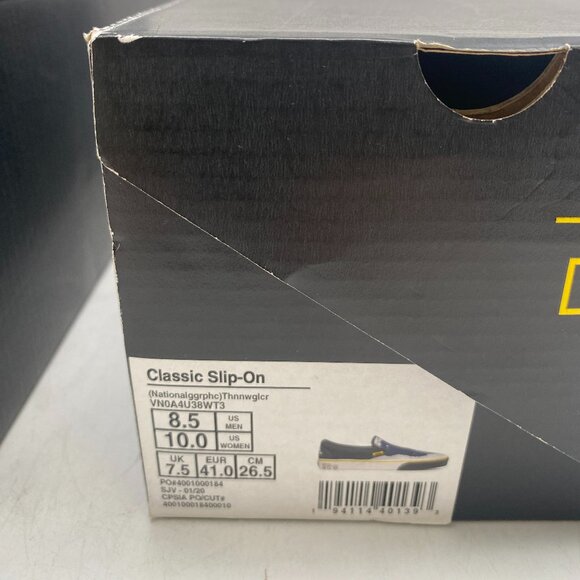 VANS NATIONAL GEOGRAPHIC CLASSIC SLIP-ON # VN0A4U38WT3  US MEN\'S VARIOUS SIZE main image 7